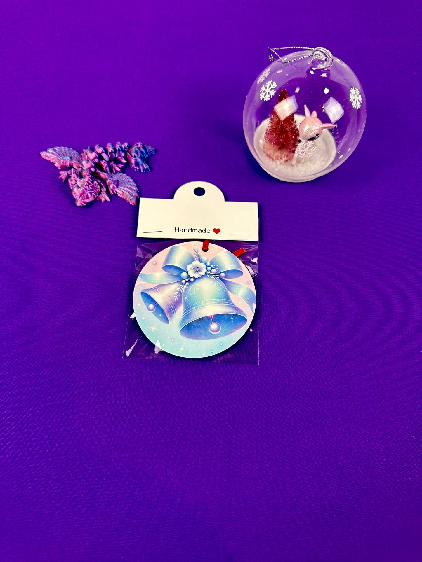 Christmas Ornament - Silver Bells