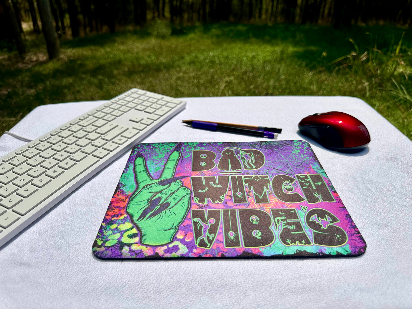 Mouse Pad - Bad Witch Vibes