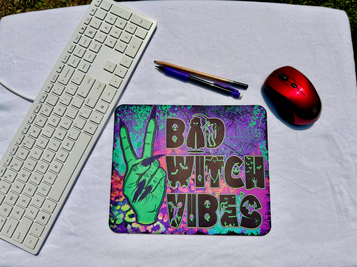 Mouse Pad - Bad Witch Vibes