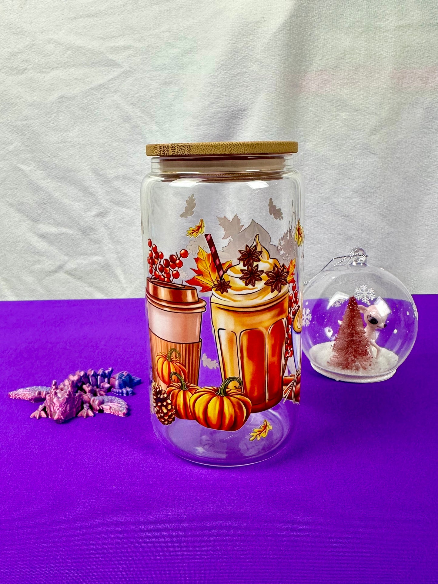 Fall Coffee Libby Glass