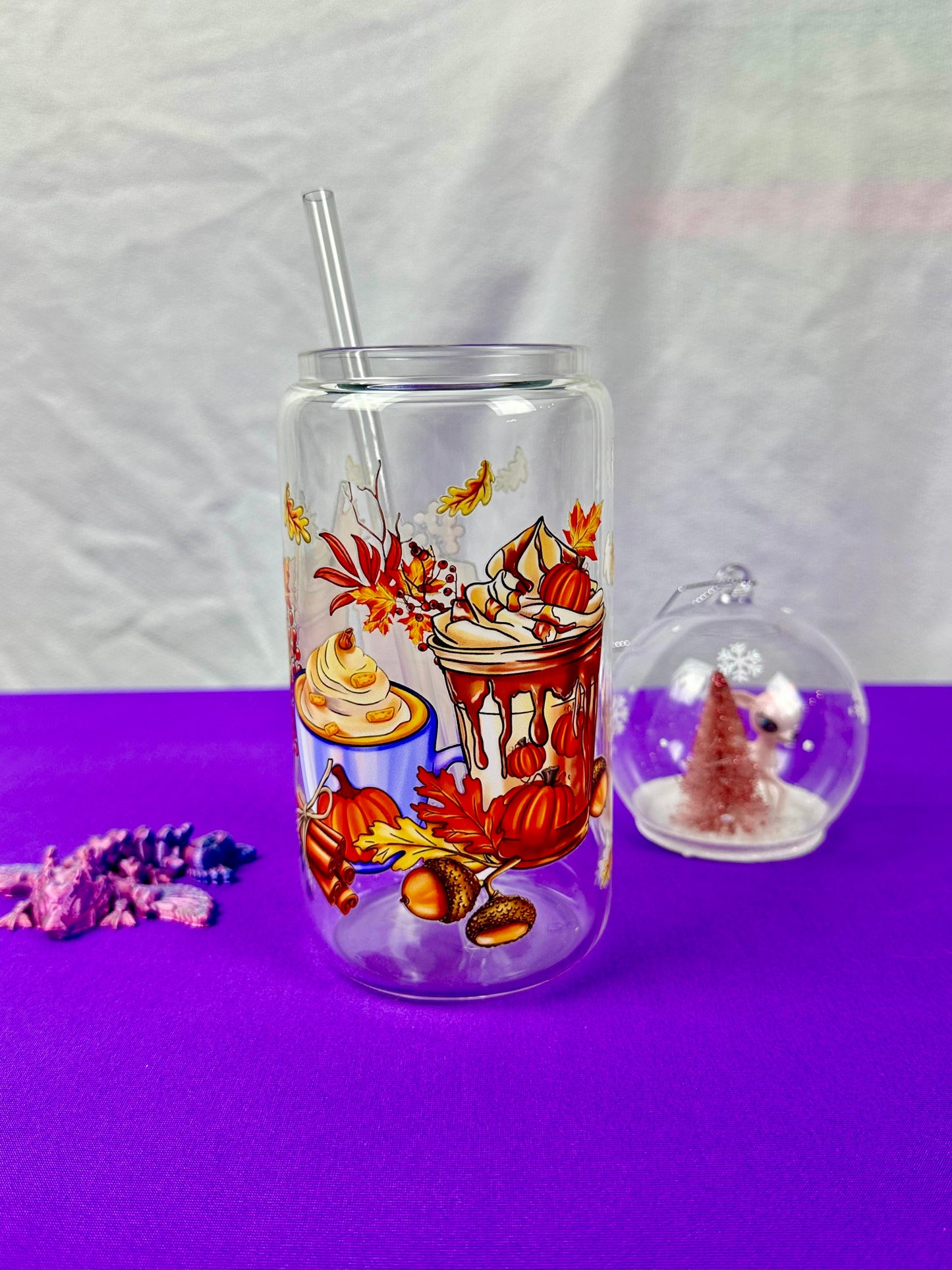 Fall Coffee Libby Glass