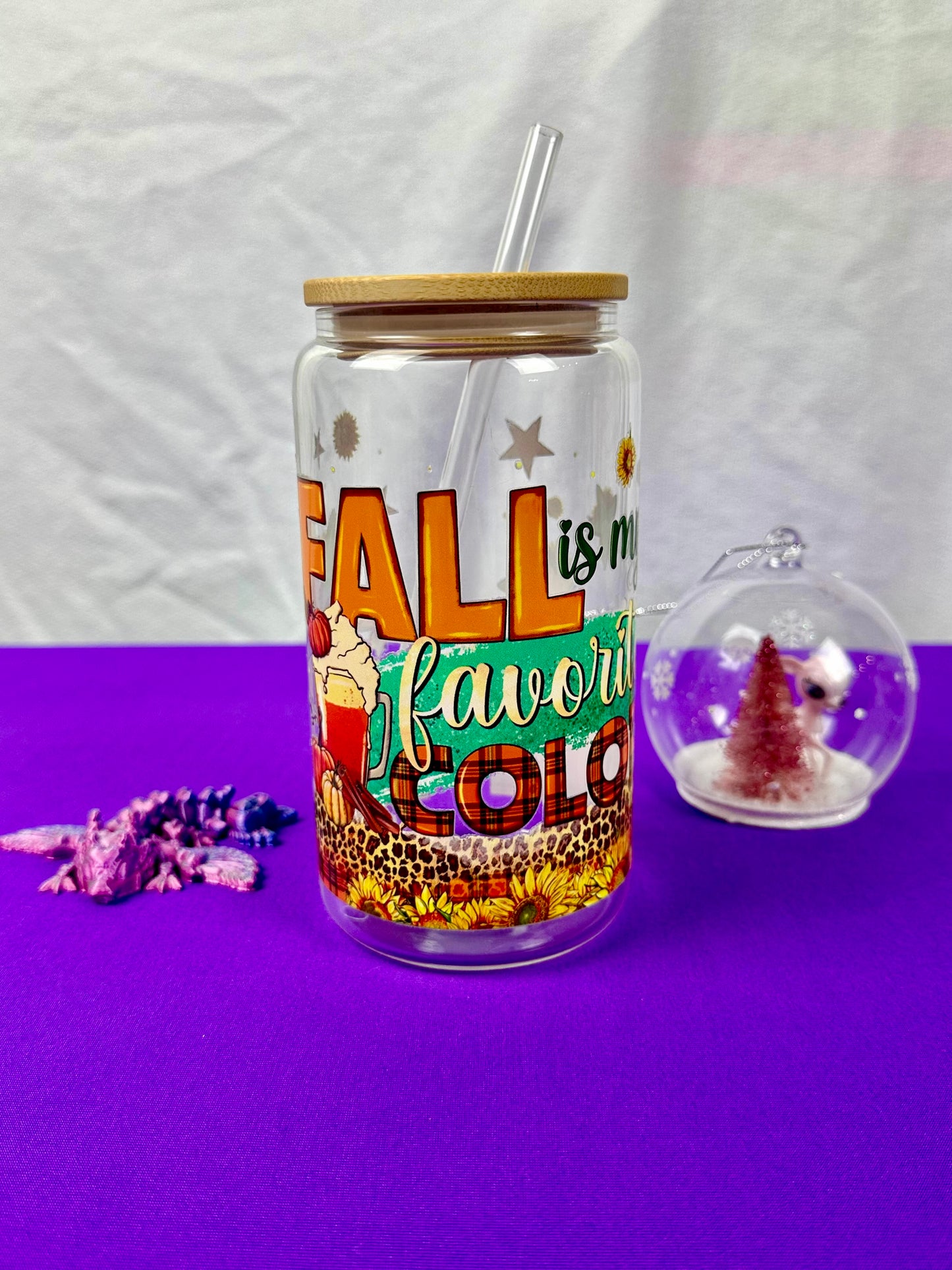 Fall is my Favorite Color Libby Glass
