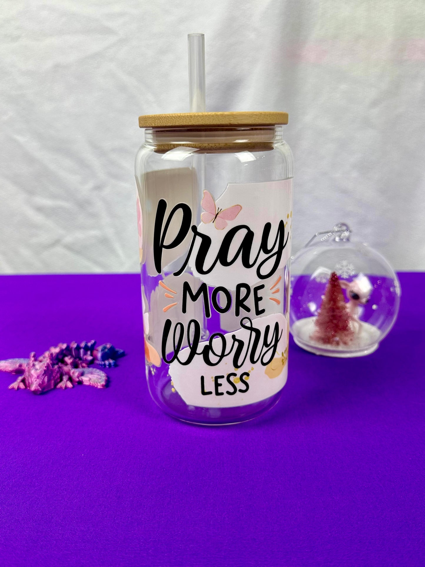 pray more worry less libby glass
