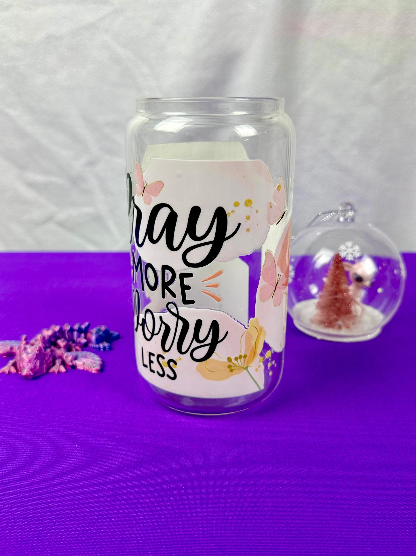 pray more worry less libby glass