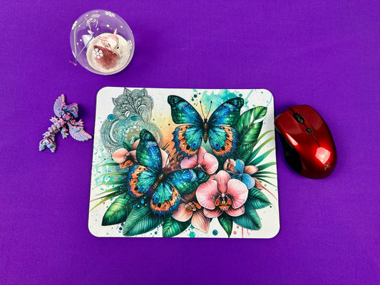 Jungle Butterfly Mousepad