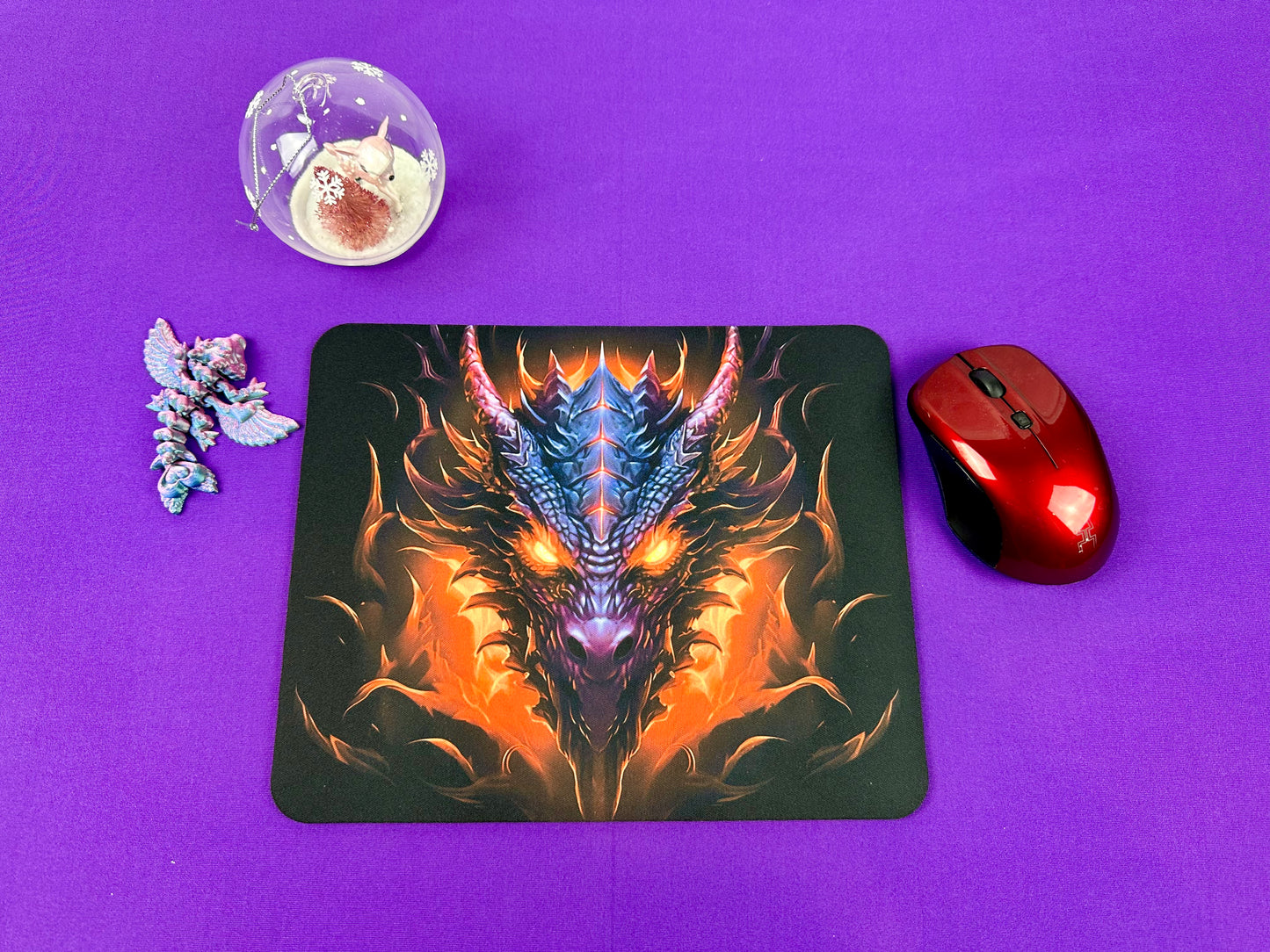 Dragon Fire Elemental Mousepad