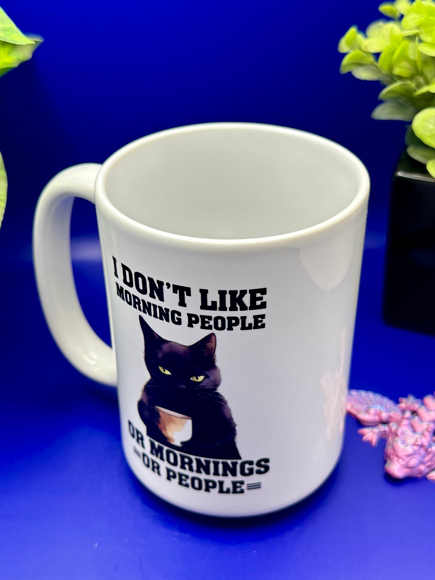 15 oz Mug Sarcastic Cat Mug 1