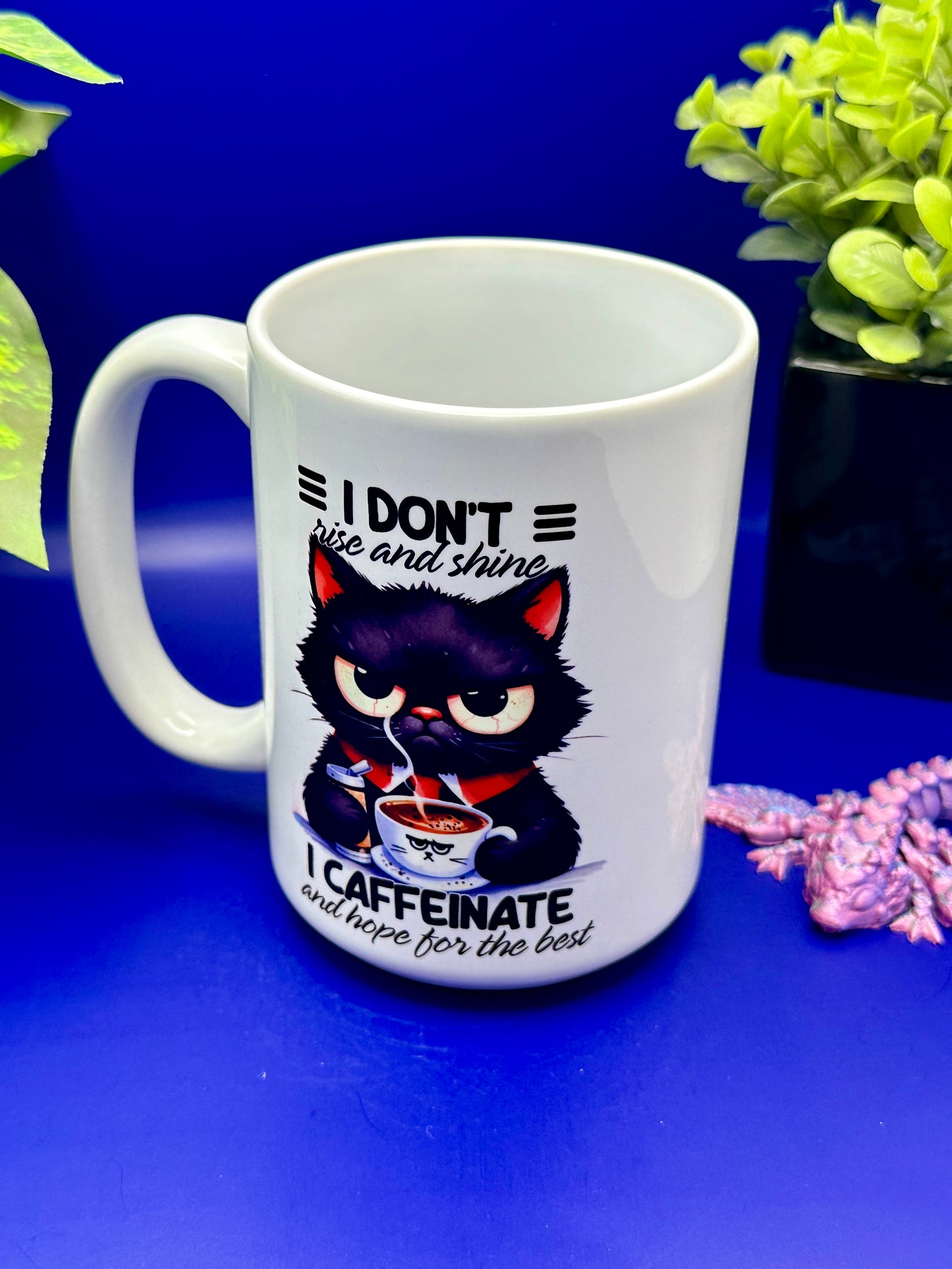 15 oz Mug Sarcastic Cat 2