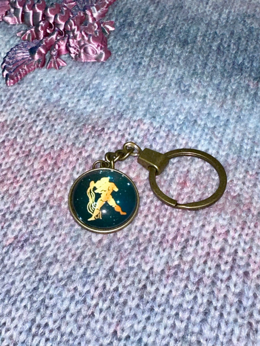 Aquarius Keychain