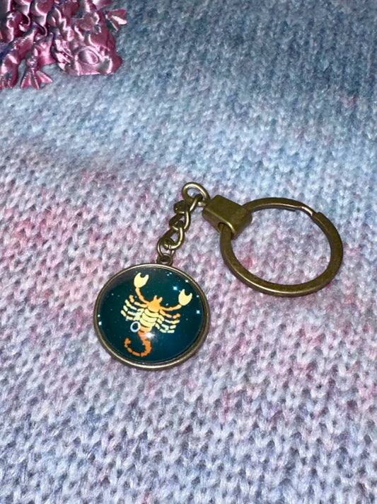 Scorpio Keychain