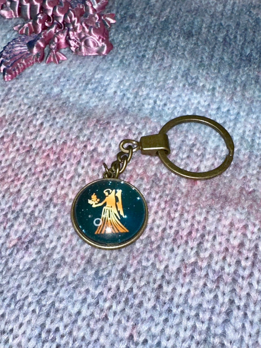 Virgo Keychain