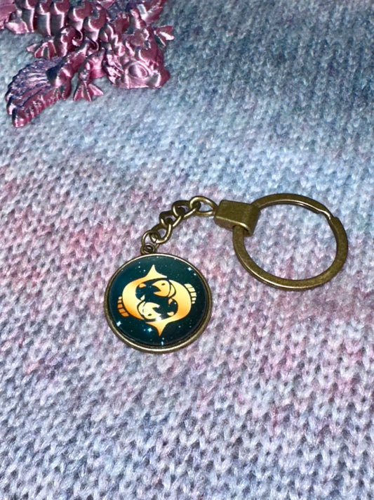 Pisces Keychain