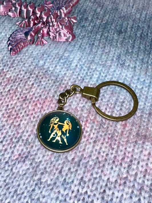 Gemini Keychain