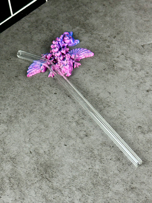 Glass Straw - Angled 7.9"