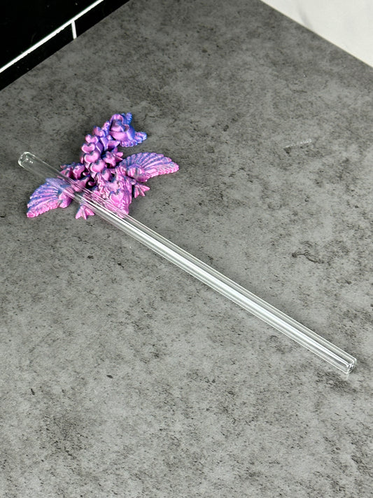 Glass Straw - Straight - 7.9"