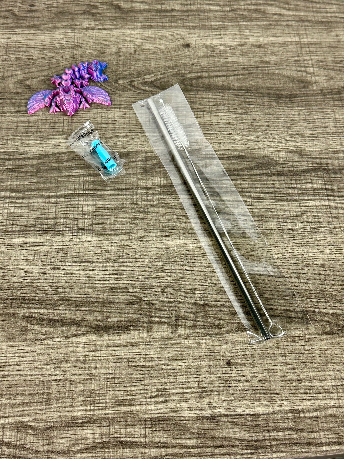 Metal Straw with Straw Cleaner