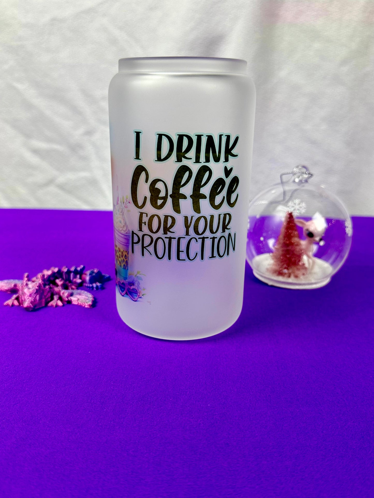Coffee for Your Protection Libby Glass