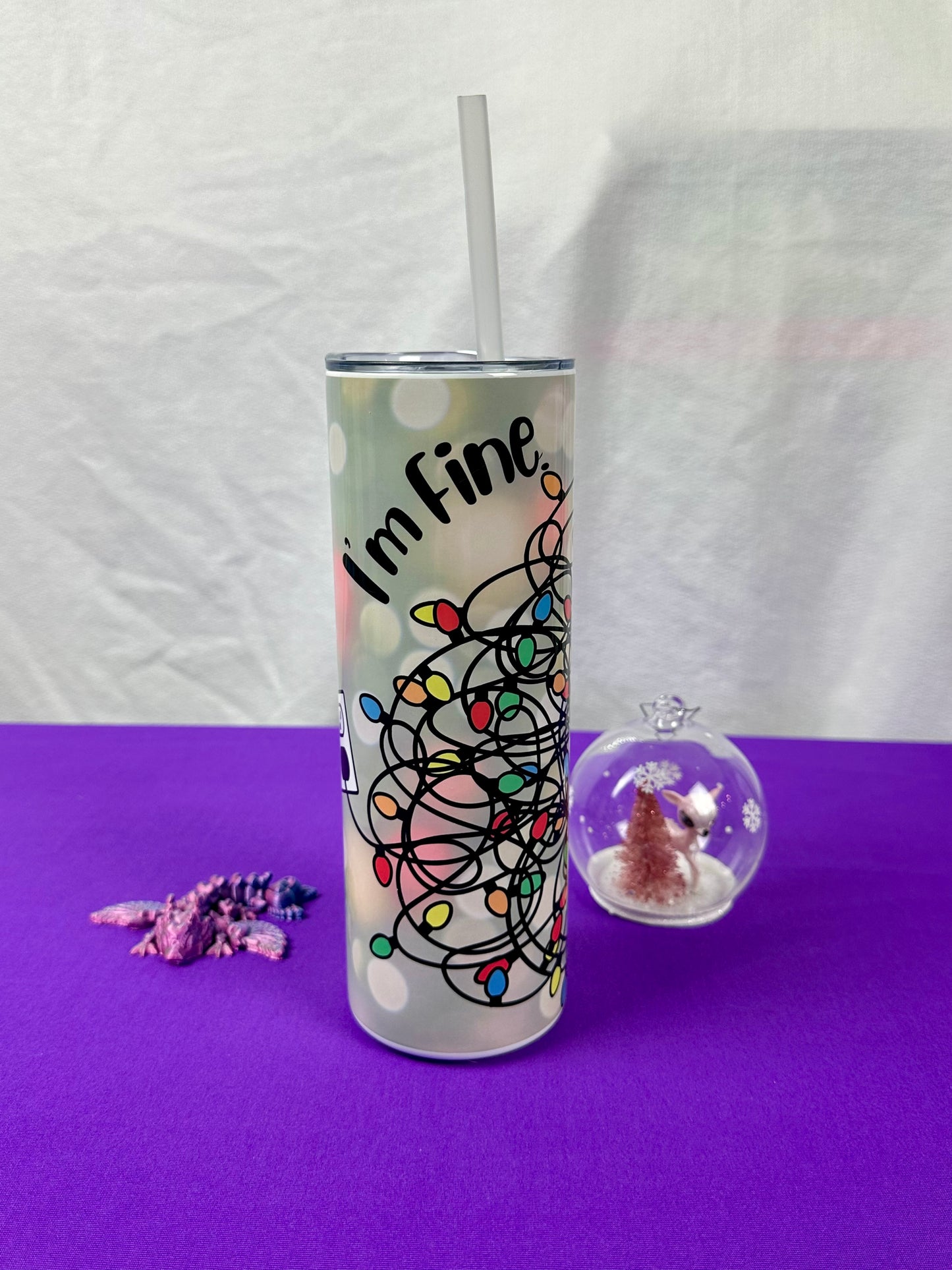 I'm Fine Everything is Fine 20 oz Tumbler