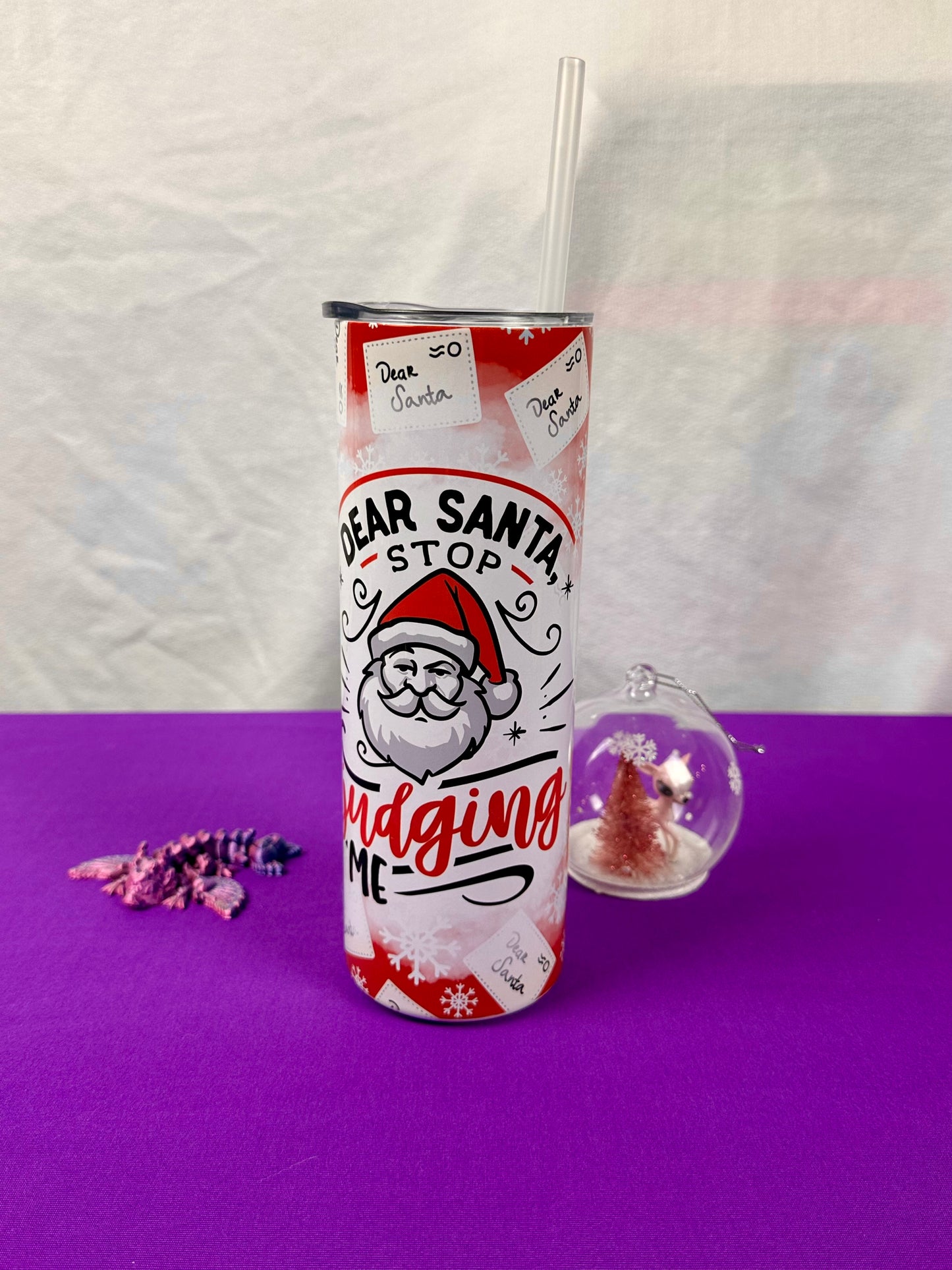 Dear Santa 20 oz Tumbler