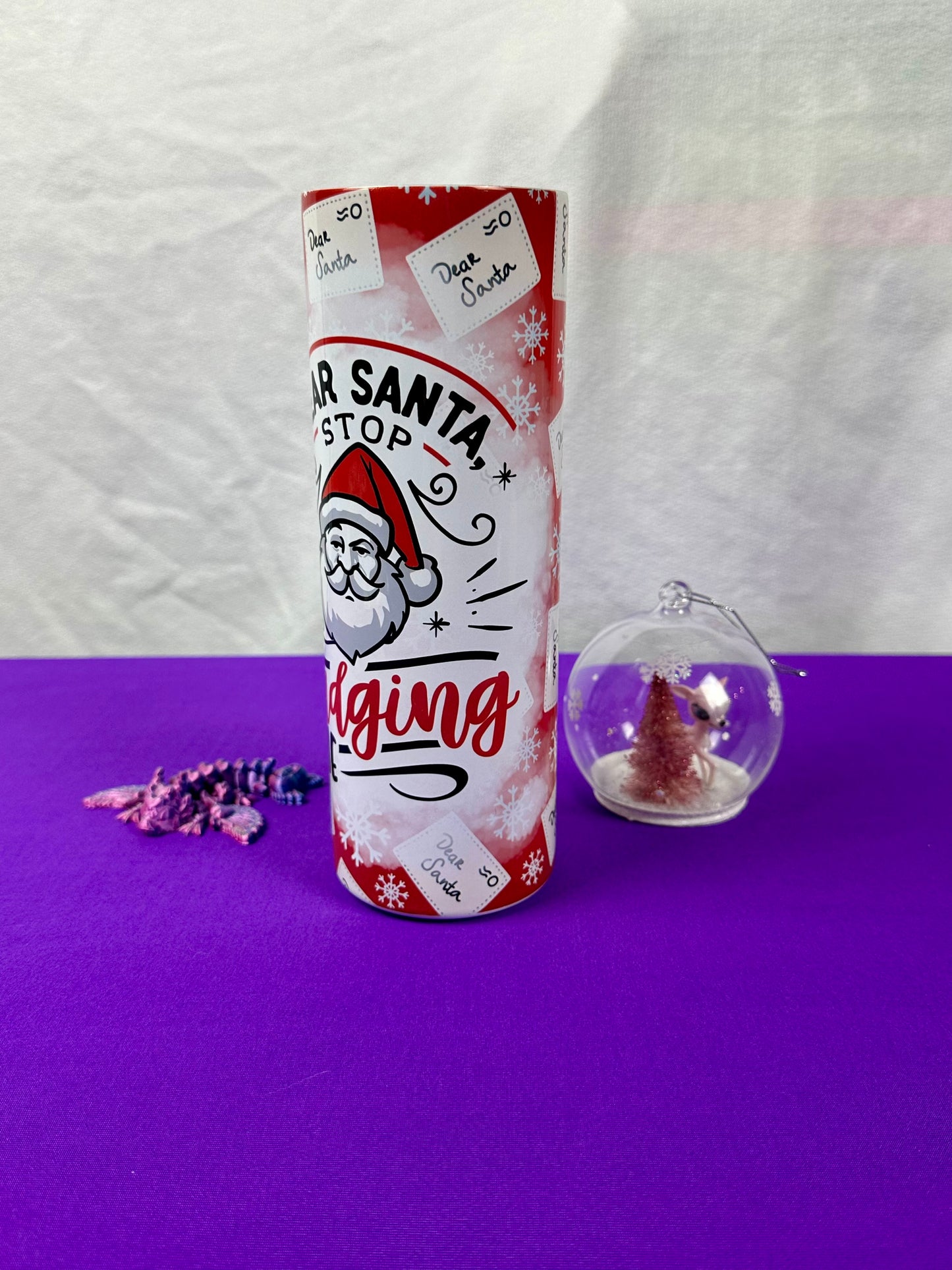 Dear Santa 20 oz Tumbler