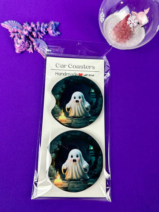 Dungeon Ghost Car Coaster - Twin Pack