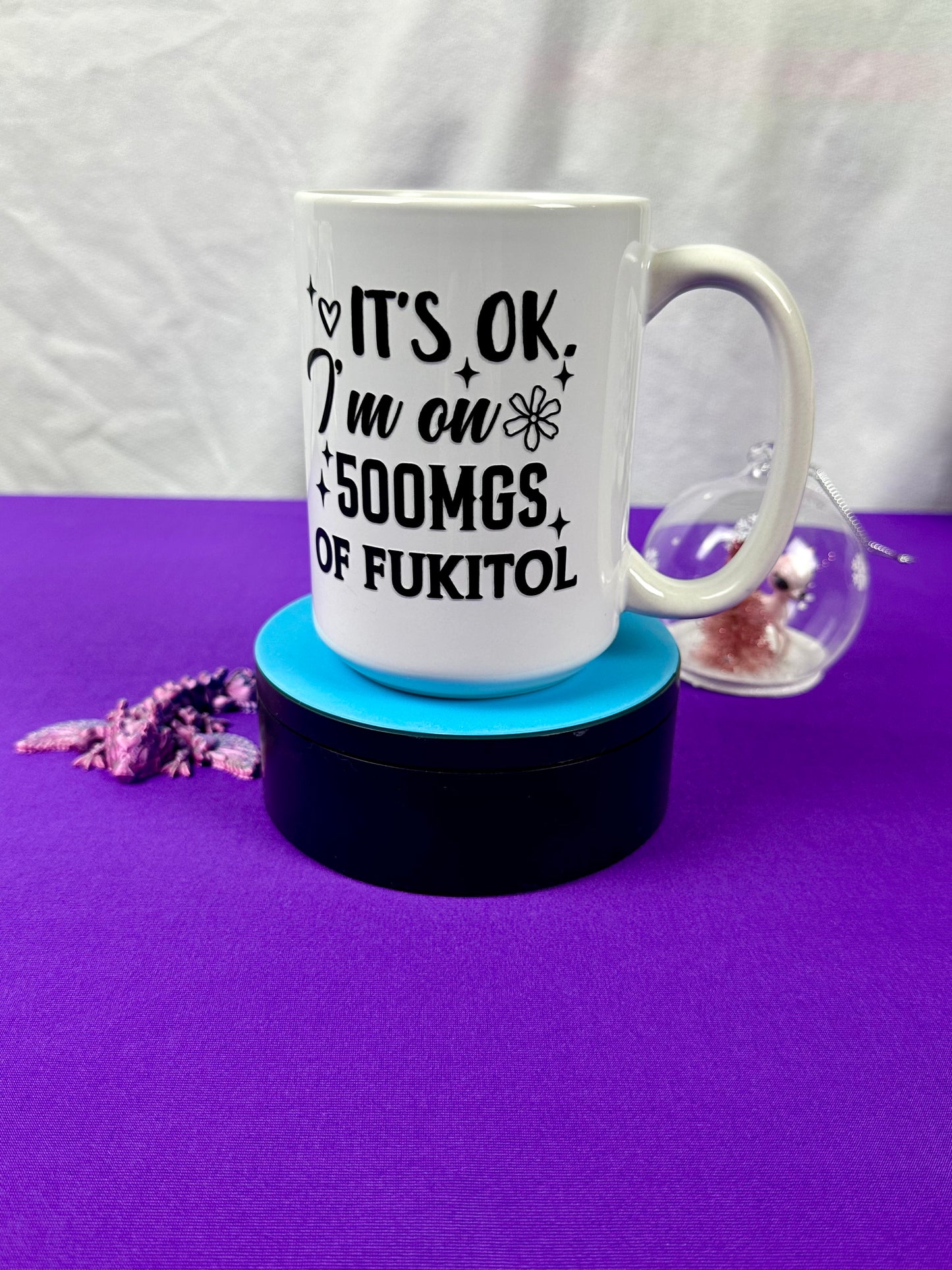 15 oz Ceramic Mug - It's Ok