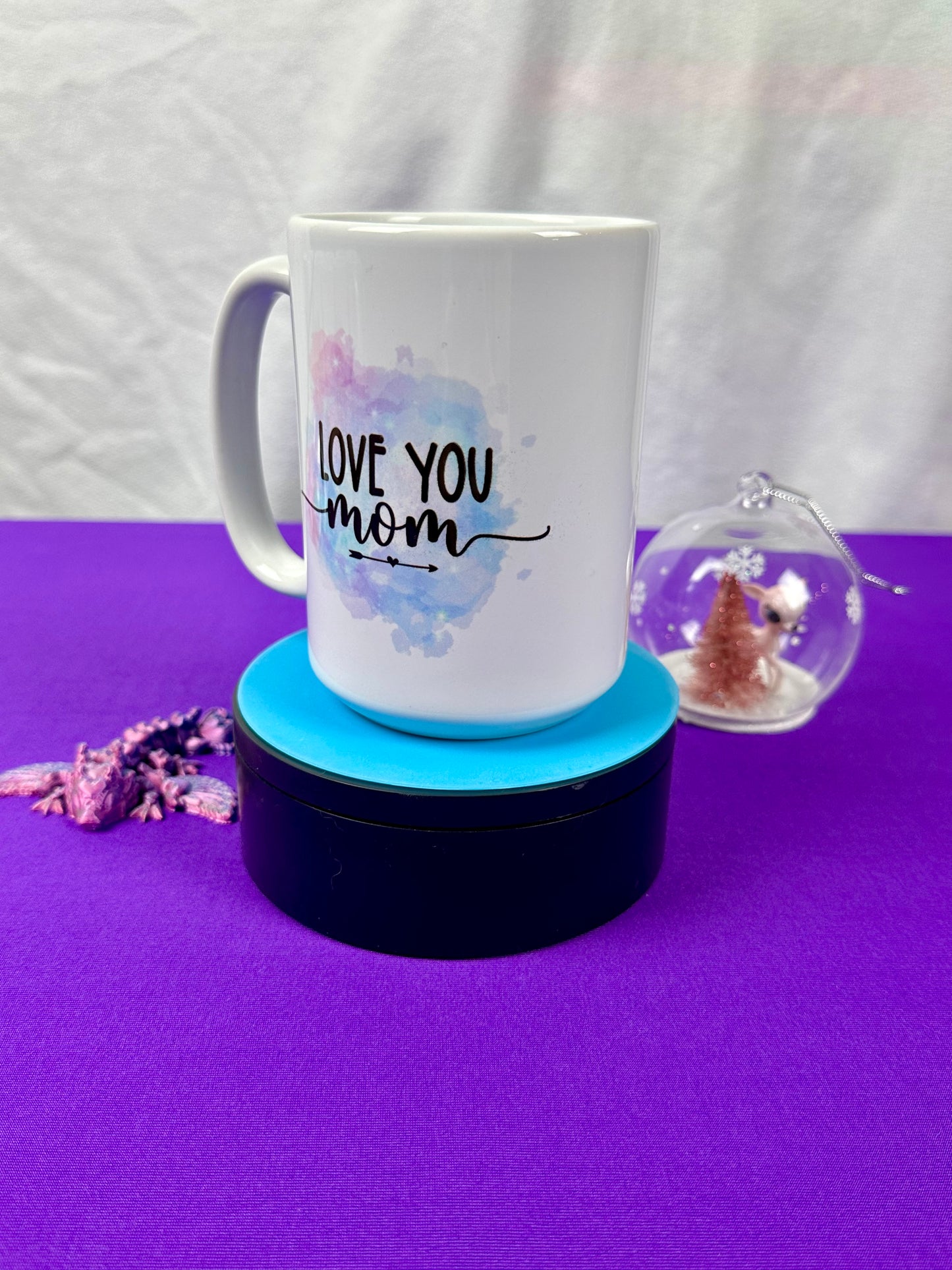 15 oz Ceramic Mug - Love You Mom