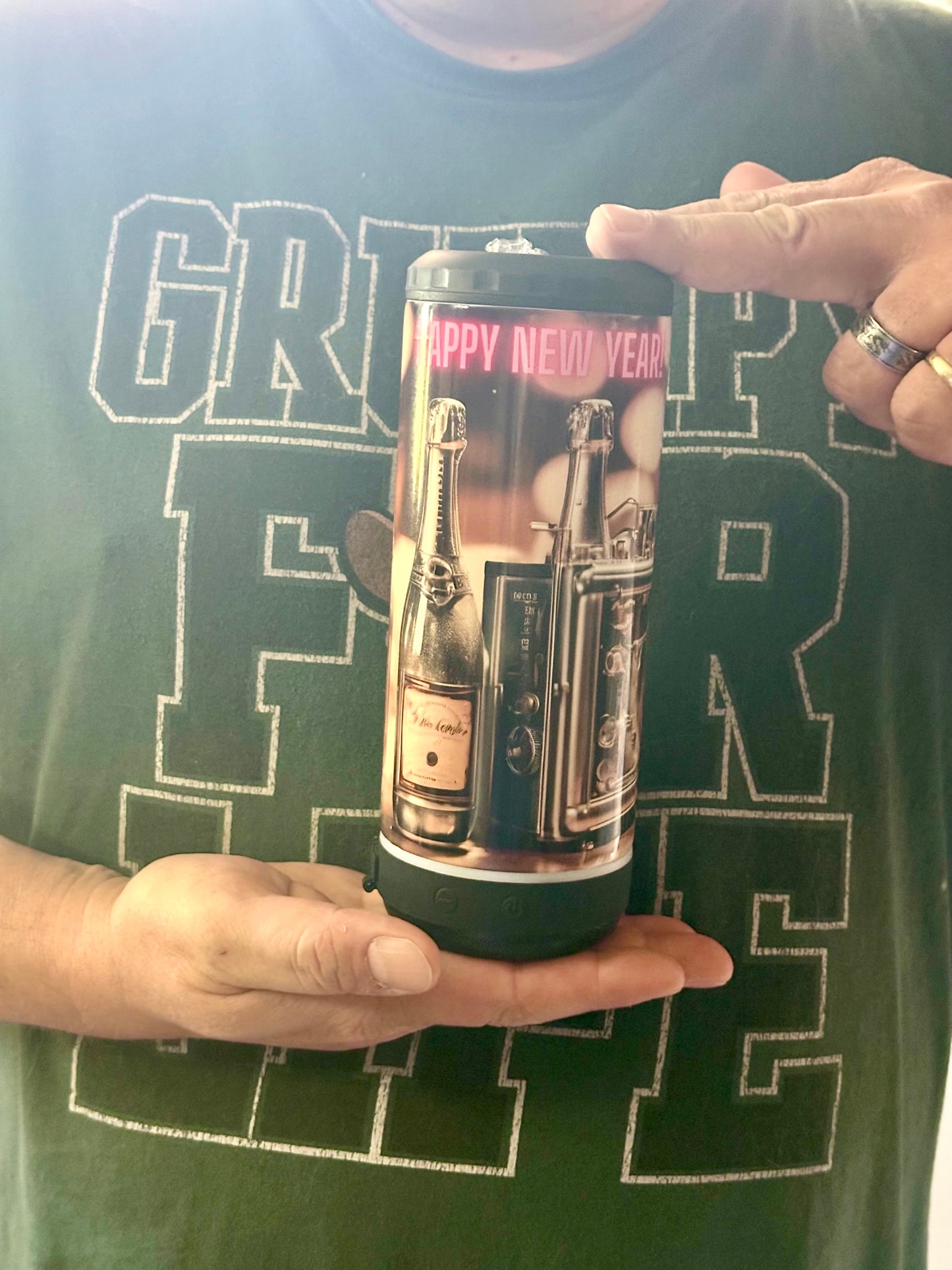 Blue Tooth Tumbler/Can Cooler