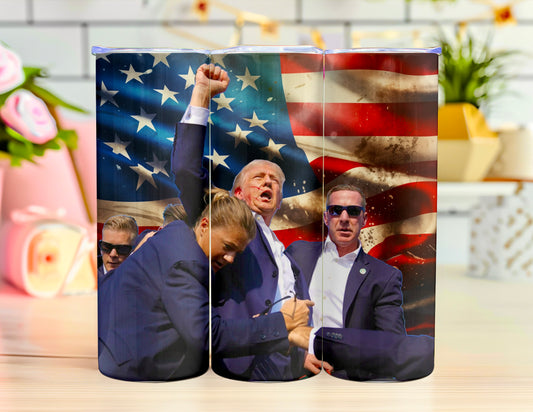 Trump Fight Tumbler